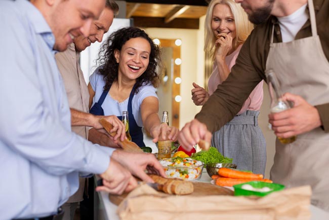 Participa en la comunidad